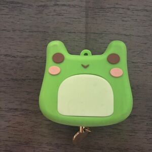 cute kawaii green froggy emergency key alarm (brand: tinyprotectors)